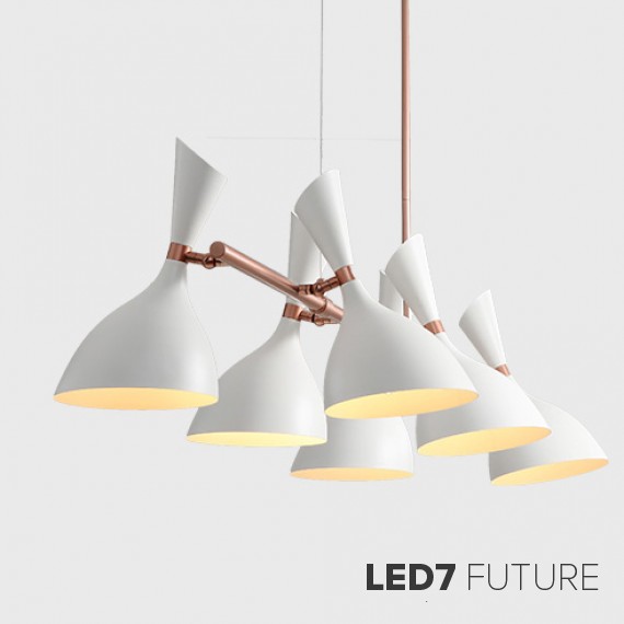 Loft Industry Modern - Duck Square Chandelier